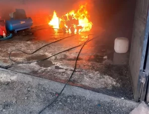 Oto Yıkama Kompresörü Patladı