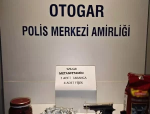 Otobüs İstasyonunda Uyuşturucu Yakalandı