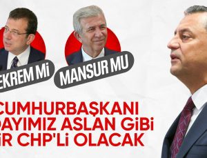 Özgür Özel’den CHP’nin adayı kim olacak tartışmalarına cevap