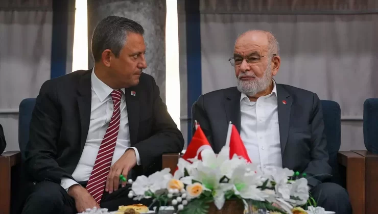 Özgür Özel’den Saadet Partisi’ne Taziye Ziyareti