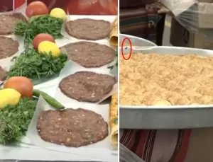 Pazaryerinde gıda terörü! Etiketsiz sucuklar, açıkta sergilenen sinekli ürünler