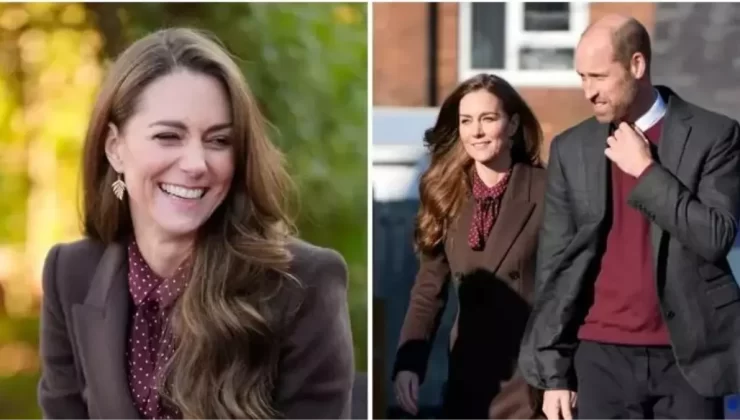 Prenses Kate, kemoterapi tedavisinden sonra ilk resmi görevinde eşi Prens William’a eşlik etti
