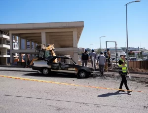 Pursaklar’da Doğal Gaz Kaçağı Yangına Sebep Oldu