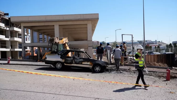 Pursaklar’da Doğal Gaz Kaçağı Yangına Sebep Oldu