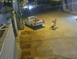 Reyhanlı’da Çocuklara Motosiklet Çarptı