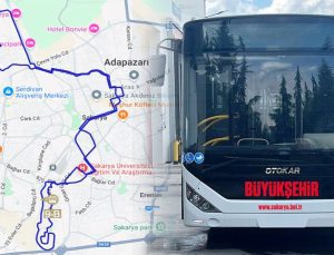 SAKUS | Sakarya 9B numaralı belediye otobüs geçtiği duraklar | Kalkış saatleri