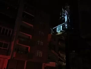 Samsun’da Elektrik Direği Yangını