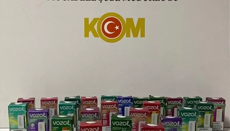 Samsun’da Kaçak Elektronik Sigara Operasyonu