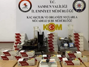 Samsun’da Kaçakçılık Operasyonu