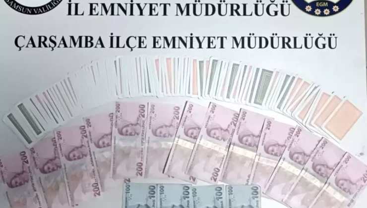 Samsun’da Kumar Baskını: 4 Kişi Yakalandı