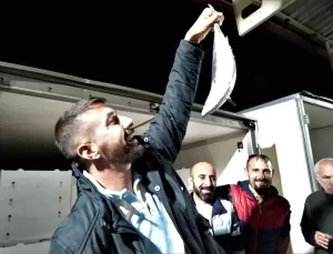 Samsun’da Palamut Mezadı Gece Yarısı Başladı