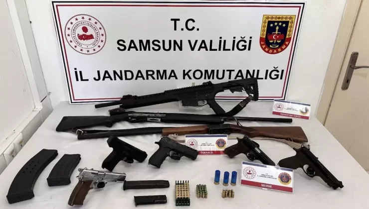 Samsun’da Silah Kaçakçılığı Operasyonu