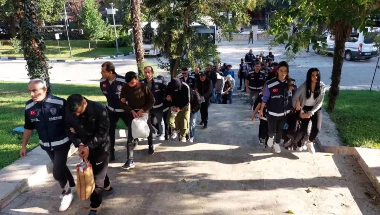 Samsun’da Yasadışı Bahis Operasyonu: 39 Gözaltı