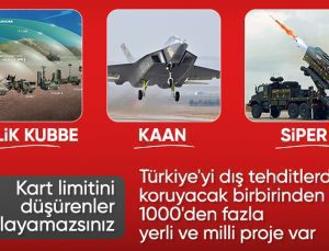 Savunma sanayiinde devam eden dev projeler