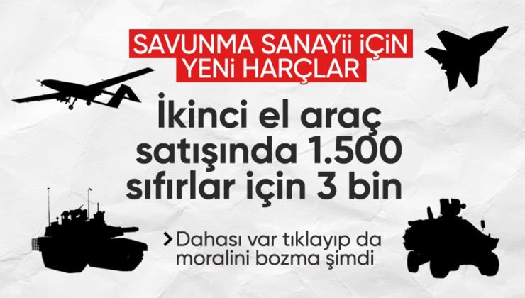 Savunma sanayiine ilişkin düzenleme Meclis’te