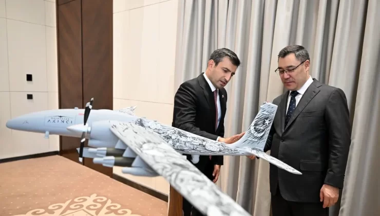 Selçuk Bayraktar’a Kırgız Danık Nişanı