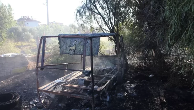 Serik’te Sazlık Yangını Kontrol Altına Alındı