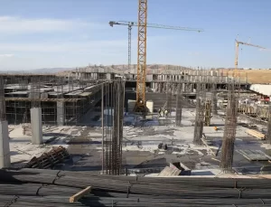 Siirt Eğitim ve Araştırma Hastanesi Ek Binası Yüzde 54 Tamamlandı