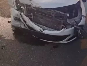 Siirt’te Trafik Kazası: 2 Yaralı