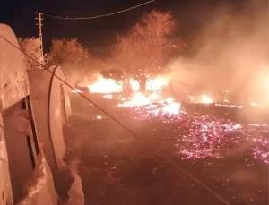 Silifke’de Zirai Yangın: 3 Hektar Zarar