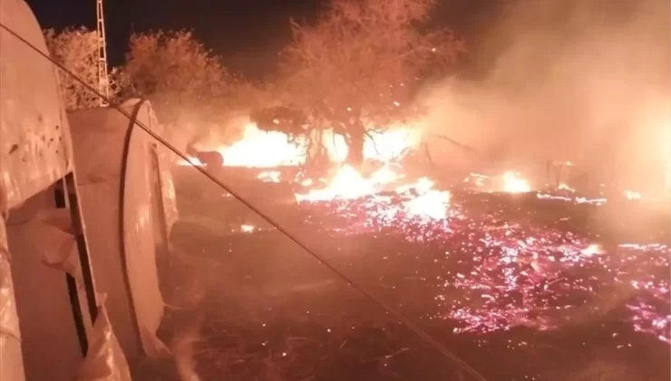 Silifke’de Zirai Yangın: 3 Hektar Zarar