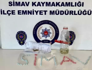 Simav’da Uyuşturucu Operasyonu