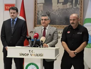 Sinop’ta Afet Risk Azaltma Planı