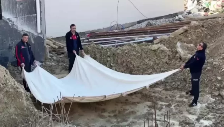 Sinop’ta İşçiler Çatıda Eylem Yaptı