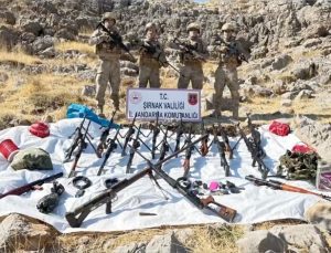 Şırnak’ta teröristlere GÜRZ operasyonu! 55 mağara ve sığınak imha edildi