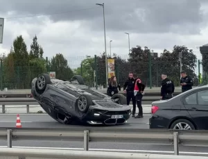 Şişli’de kaza: Sürücü yaralandı