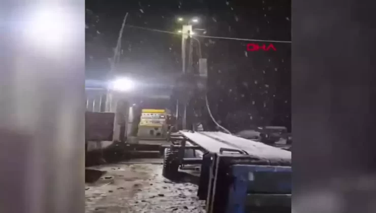 Sivas’ta Ani Kar Yağışı