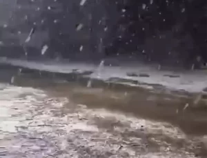 Sivas’ta Ani Soğuk ve Kar Yağışı