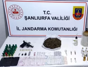 Siverek’te Uyuşturucu ve Silah Operasyonu