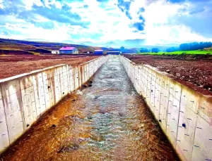 Taşlıçay Dere Islahı Projesi Tamamlandı