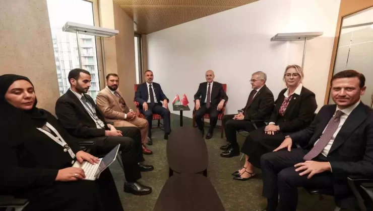 TBMM Başkanı Kurtulmuş, Umman ve Namibya ile Parlamentolar Arası İlişkileri Görüştü