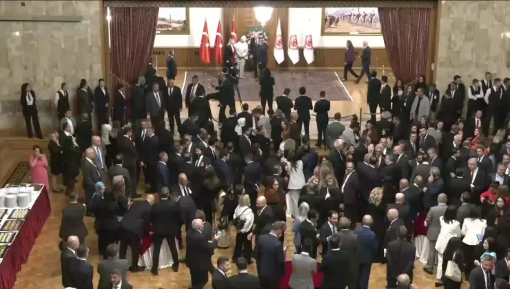 TBMM’de Yeni Yasama Dönemi Resepsiyonu…