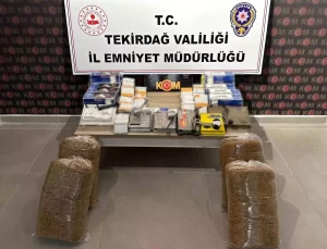 Tekirdağ’da Kaçakçılık Operasyonu: 42 Şüpheli
