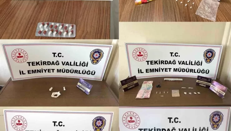 Tekirdağ’da Uyuşturucu Operasyonu: 11 Gözaltı
