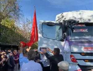 TIR’ı Gelin Arabası Yapan Damat