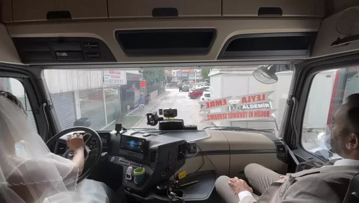 TIR’la Gelin Arabası: Aşk ve Meslek Buluşması