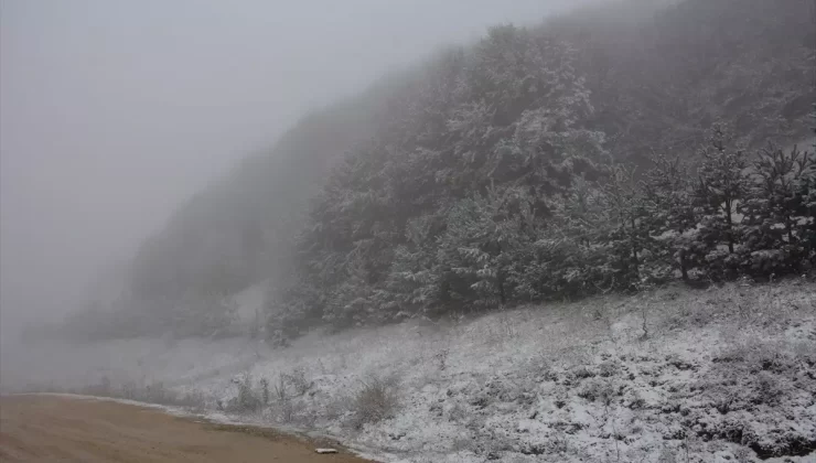Tokat’ta Kar Yağışı Başladı