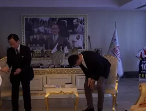 Tokyo Eski Belediye Başkanı Harada, Ataşehir Belediye Başkanı Adıgüzel’i Ziyaret Etti