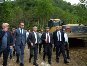 Trabzon Büyükşehir Belediye Başkanı, Yomra’da Sel Felaketi İncelemesi Yaptı