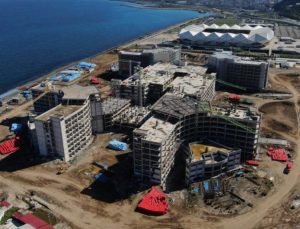 Trabzon Şehir Hastanesi inşaatının yüzde 50’si tamamlandı