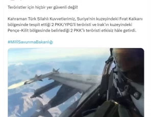 TSK, 4 Teröristi Etkisiz Hale Getirdi