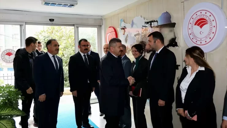 Vali Ergün Tarım ve Orman Müdürlüğü’nü Ziyaret Etti