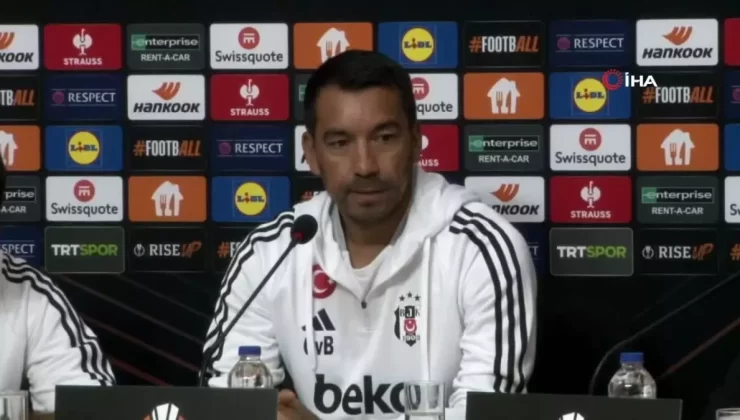 Van Bronckhorst: Puanlar İçin Mücadele Edeceğiz