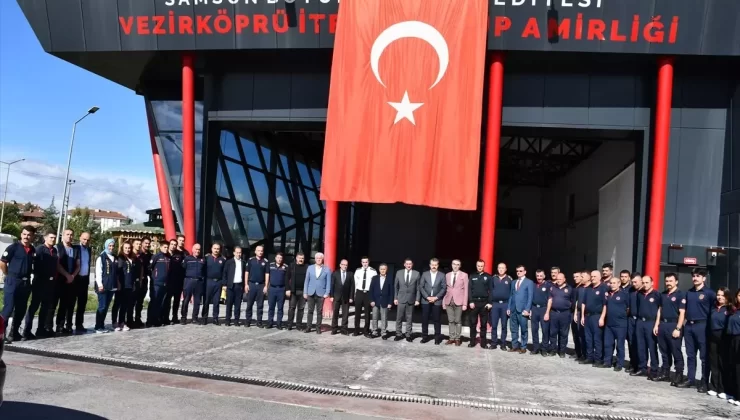 Vezirköprü’de İtfaiyecilik Haftası Kutlandı