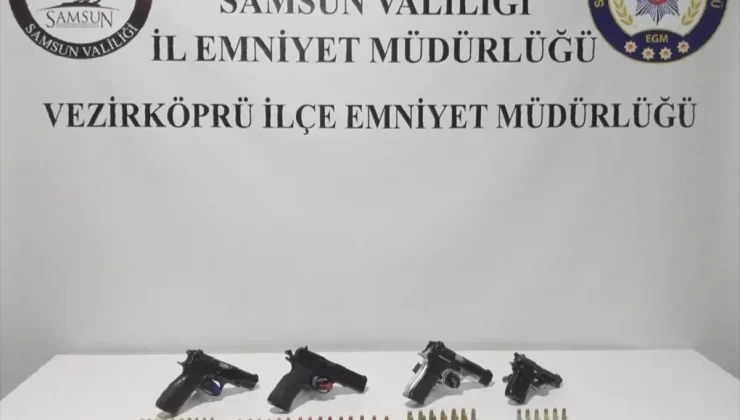 Vezirköprü’de Silah Kaçakçılığı Operasyonu