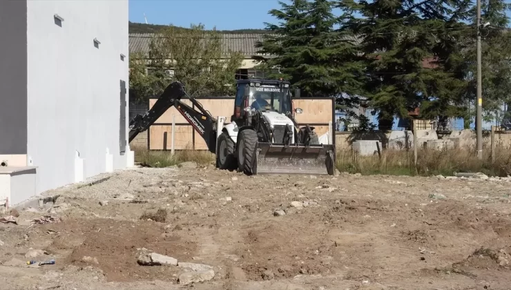 Vize’de Sosyal Tesis ve Projeler Devam Ediyor